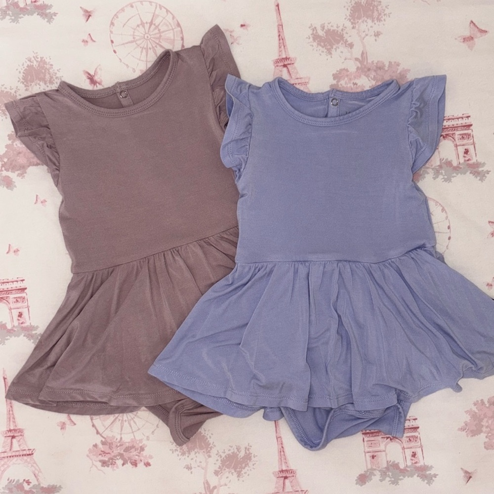 Kyte Baby Twirl Dress w/ bodysuit *BUNDLE* (12-18mo) GUC